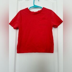 George Bright Red Short Sleeve Kids Tee